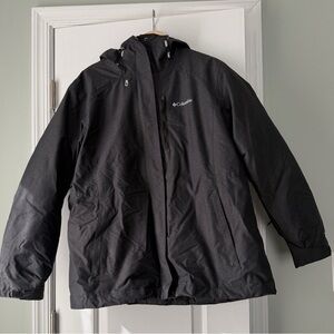 Columbia Whirlibird IV Women’s Interchange Jacket, Charcoal “Black Crossdye,” 1X